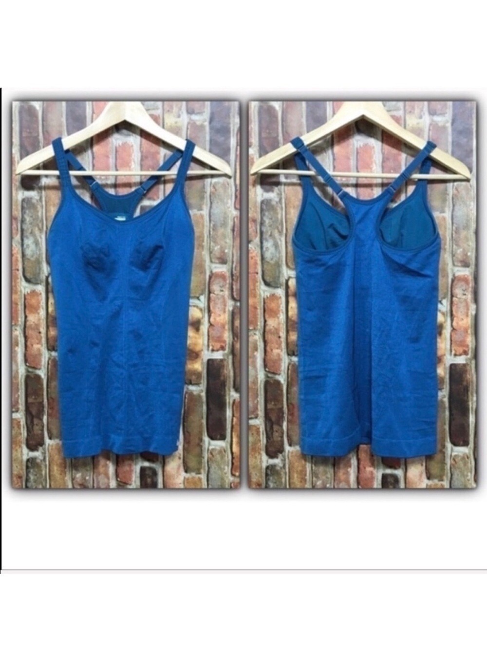 𝅺Nike Fit Dri adjustable strap racer back cami size medium